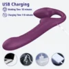 STRAP-ON VIBRATOR QYLON