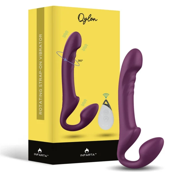 STRAP-ON VIBRATOR QYLON