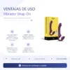 STRAP-ON VIBRATOR QYLON