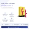 G-SPOT VIBRATOR WITH FLAPPING TICKLER DOUCETAP