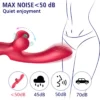 G-SPOT VIBRATOR WITH FLAPPING TICKLER DOUCETAP