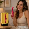 G-SPOT VIBRATOR WITH FLAPPING TICKLER DOUCETAP