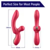 G-SPOT VIBRATOR WITH FLAPPING TICKLER DOUCETAP