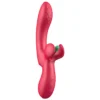 G-SPOT VIBRATOR WITH FLAPPING TICKLER DOUCETAP