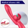 G-SPOT VIBRATOR WITH FLAPPING TICKLER DOUCETAP