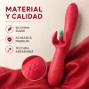 G-SPOT VIBRATOR WITH FLAPPING TICKLER DOUCETAP