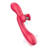 G-SPOT VIBRATOR WITH FLAPPING TICKLER DOUCETAP