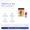 ANAL PLUG AURORAPLUG MEDIUM