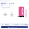 RABBIT VIBRATOR ROSELIX - ¡INFLALO Y DISFRUTÁ LO NUEVO!