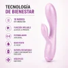 RABBIT VIBRATOR ROSELIX - ¡INFLALO Y DISFRUTÁ LO NUEVO!