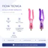 DOUBLE DILDO ACCESSORY FOR SEX MACHINE / DRILLME COMPATIBLE