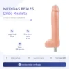 REALISTIC DILDO ACCESSORY FOR SEX MACHINE / DRILLME COMPATIBLE