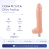 REALISTIC DILDO ACCESSORY FOR SEX MACHINE / DRILLME COMPATIBLE