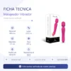 MASSAGER FEVER GLOW - MASAJEADOR VIBRADOR