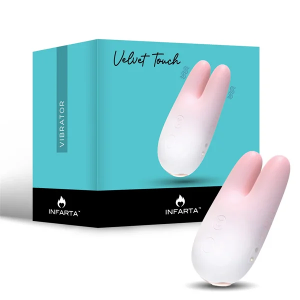 DOUBLE VIBRATOR VELVET TOUCH