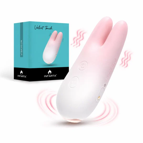 DOUBLE VIBRATOR VELVET TOUCH