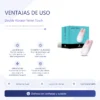DOUBLE VIBRATOR VELVET TOUCH