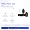 MASTURBATOR LUXART - EFECTO CALOR