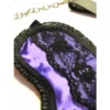 SUAVE ANTIFAZ DE RASO Y PUNTILLAS EN VIOLETA