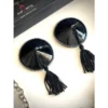 ACHAROLADAS PEZONERAS SEXY BLACK CON POMPÓN ¡¡NUEVAS!!