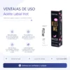 KISS ME - HOT LIP OIL EFECTO CALOR | SABOR MANGO