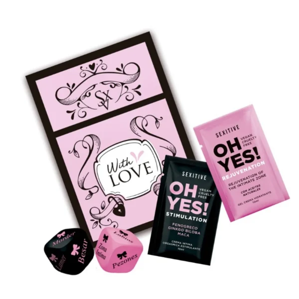 LOVE KIT OH YES + DADOS CLASICOS