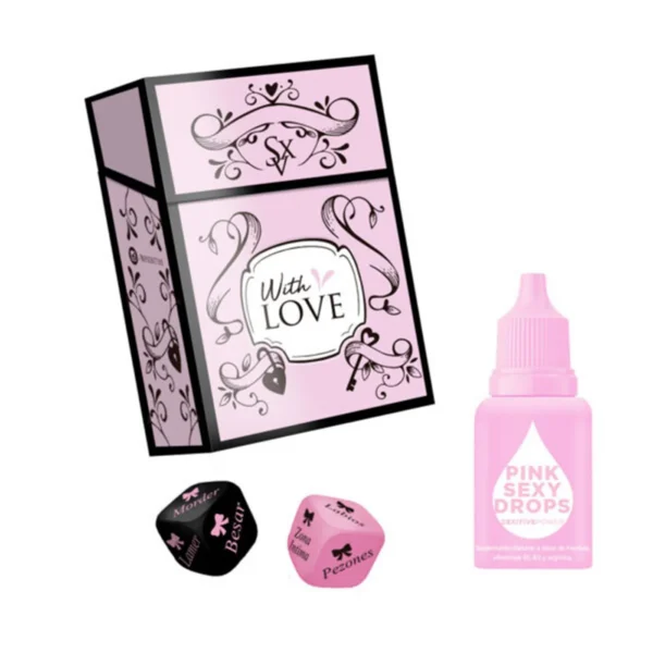 LOVE KIT PINK SEXY DROPS! + DADOS CLÁSICOS
