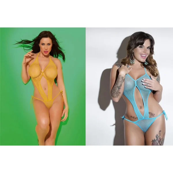 TRIKINI DE RED BLANCO