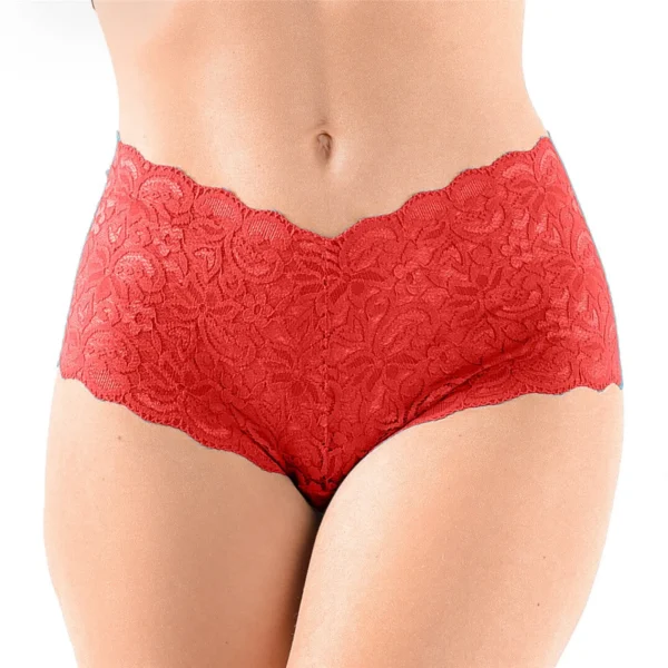 CULOTTE DE PUNTILLA ROJO