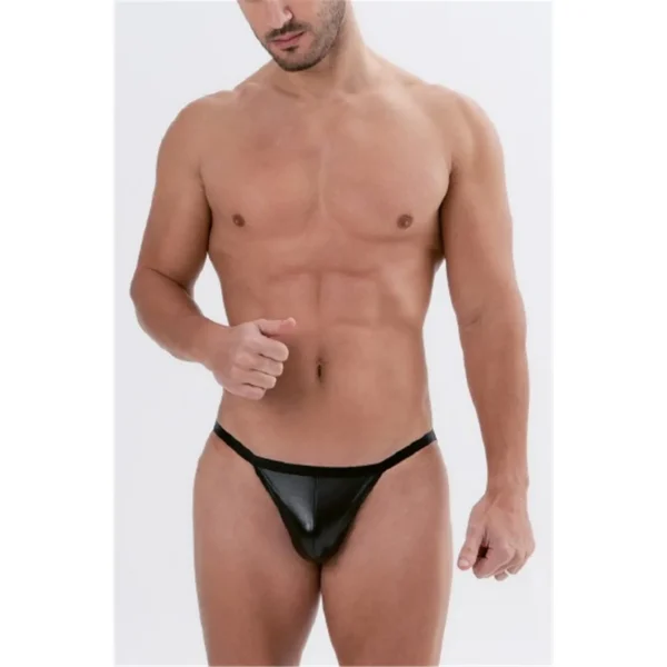 HOMBRE - TANGA COLALESS ABIERTA ENGOMADA