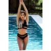 TOP Y CULOTTE CON CINTURA DE RED ROJO
