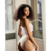 PANTY PORTALIGAS RED BLANCO