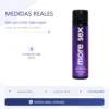 GEL ÍNTIMO LUBRICANTE SABORIZADO MORE SEX - DULCE DE LECHE
