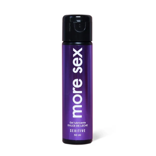 GEL ÍNTIMO LUBRICANTE SABORIZADO MORE SEX - DULCE DE LECHE