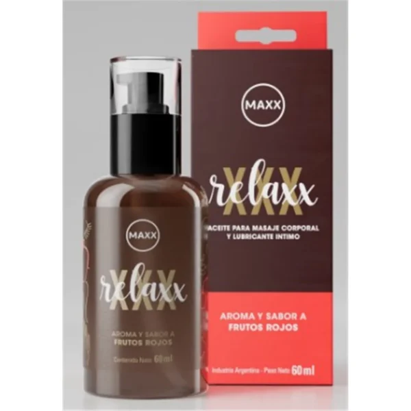 MAXX GEL RELAXX FRUTOS ROJOS 60 GRAMOS