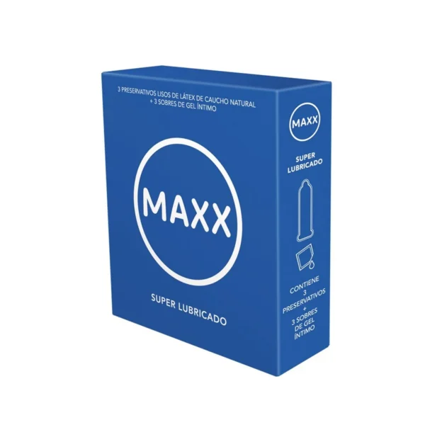 MAXX PRESERVATIVOS SUPER LUBRICADO 12X03