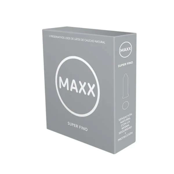 MAXX PRESERVATIVOS SUPER FINO 12X3