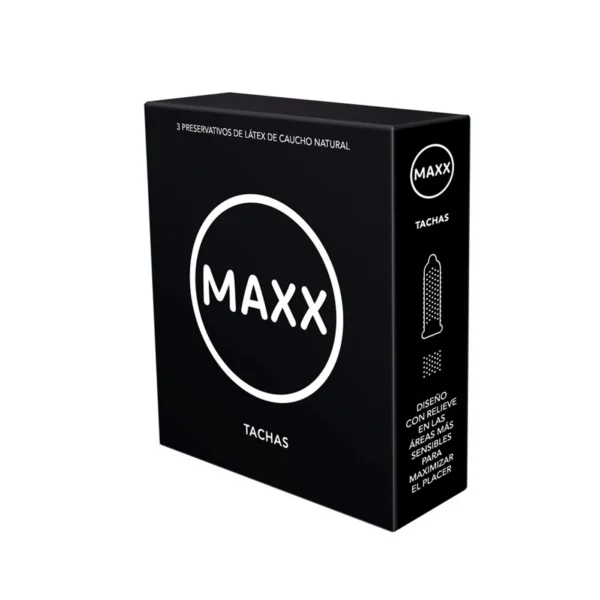MAXX PRESERVATIVOS TACHAS 12X3