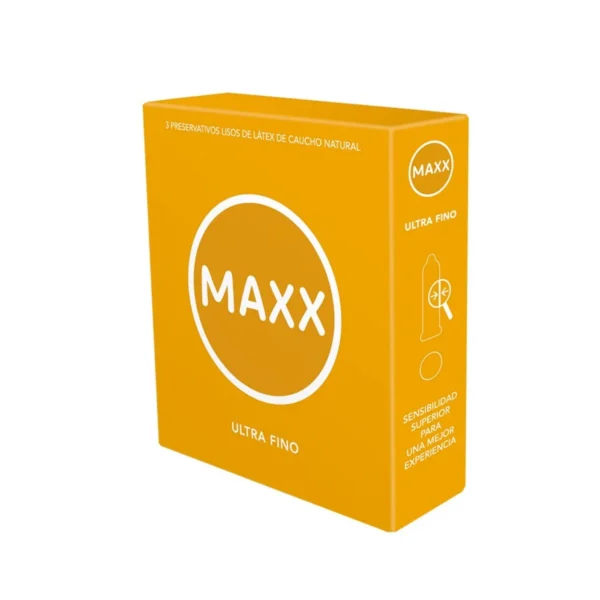 MAXX PRESERVATIVOS ULTRA FINO 12X03