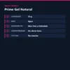 PRIME GEL NATURAL 22 GRS