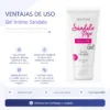 GEL INTIMO SENS BOMB SANDALO ROJO 70 GR.
