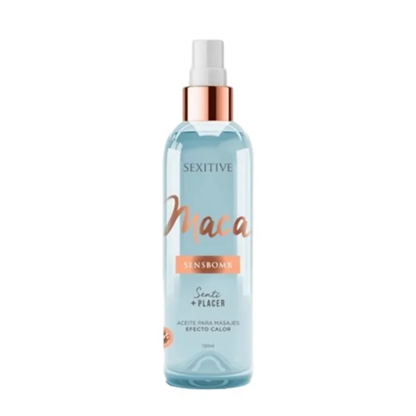 ACEITE PARA MASAJES EFECTO CALOR - MACA - 130 ML