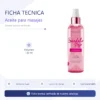 ACEITE PARA MASAJES EFECTO CALOR - SANDALO ROJO - 130 ML