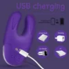 VIBRADOR UU RECARGABLE USB 7 FUNCIONES 9CM X 5CM