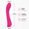 VIBRADOR SILICONA FLEXIBLE MULTIFUNCION RECARGABLE