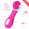 HUNTER VIBRADOR MULTIFUNCIONAL LENGUAS GIRATORIAS RECARGABLE USB