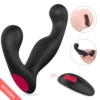 VIBRADOR JELLY PROSTATA ANAL - CONTROL REMOTO - 9 FUNCIONES - RECARGABLE - 13CM X 8CM