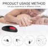 VIBRADOR JELLY PROSTATA ANAL - CONTROL REMOTO - 9 FUNCIONES - RECARGABLE - 13CM X 8CM