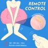 VIBRADOR BANANA RECARGABLE CONTROL REMOTO 9 FUNCIONES