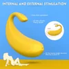 VIBRADOR BANANA RECARGABLE CONTROL REMOTO 9 FUNCIONES